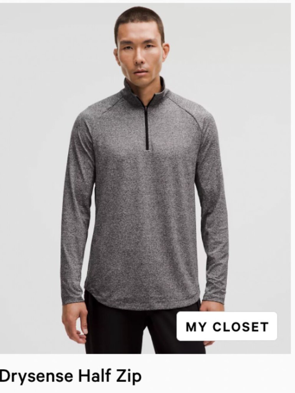 NWT Lululemon License to Train Half Zip